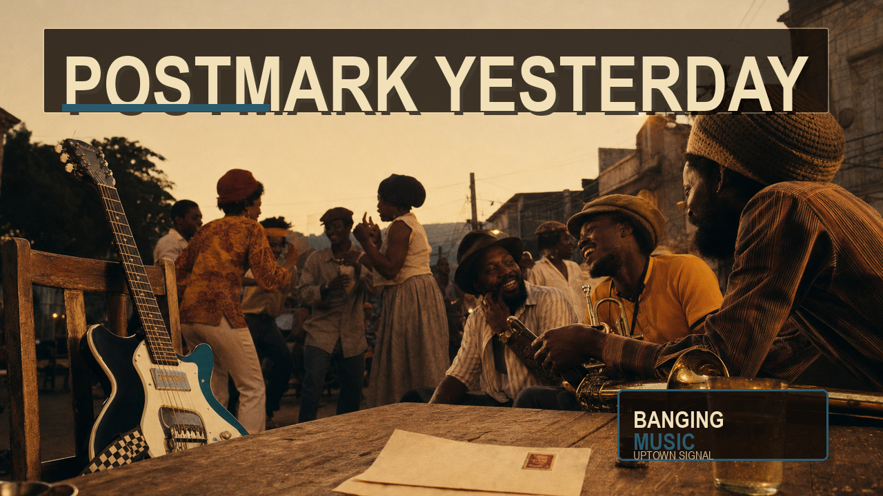 Postmark Yesterday cover