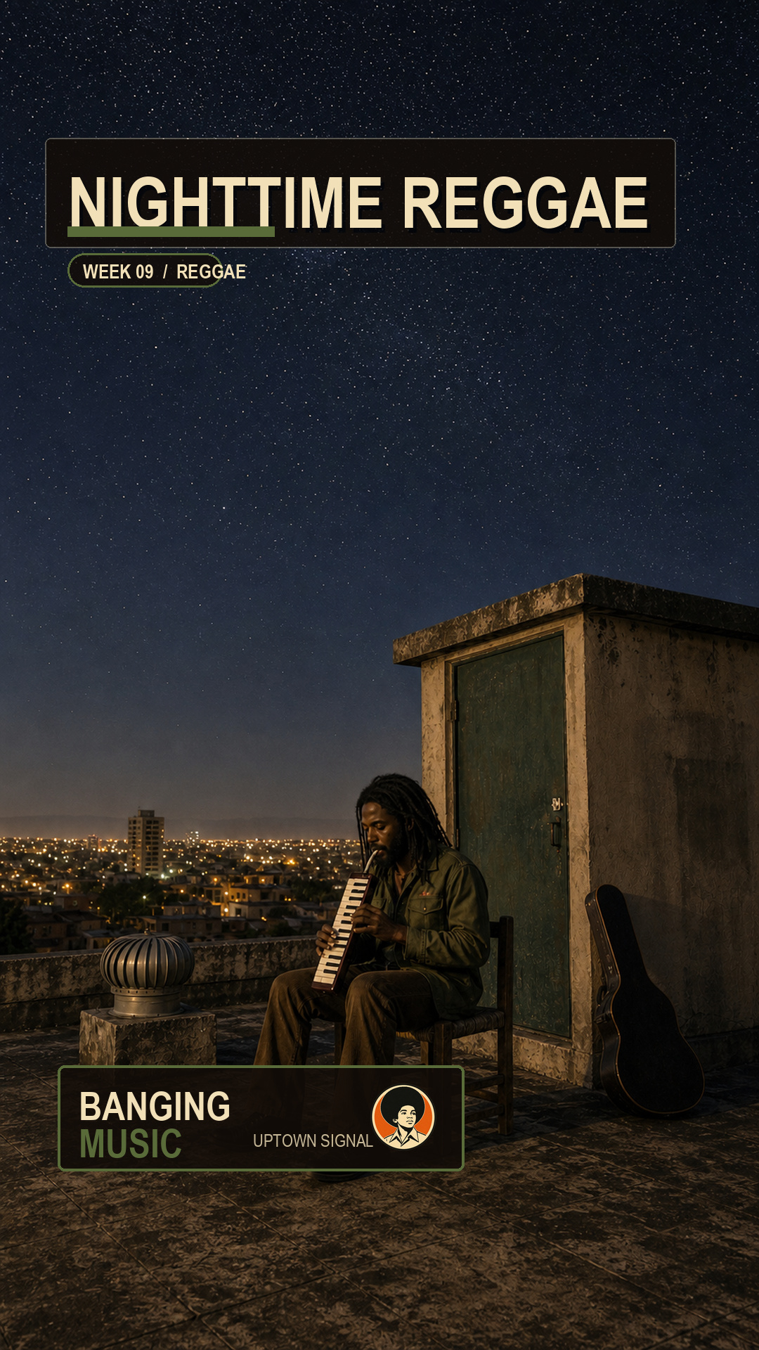 Nighttime Reggae cover